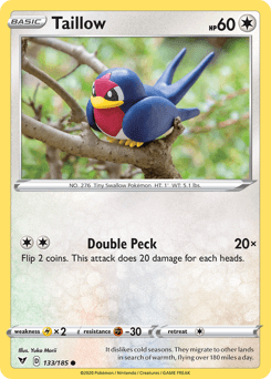 Taillow (133/185) [Sword & Shield: Vivid Voltage] (Online Only)