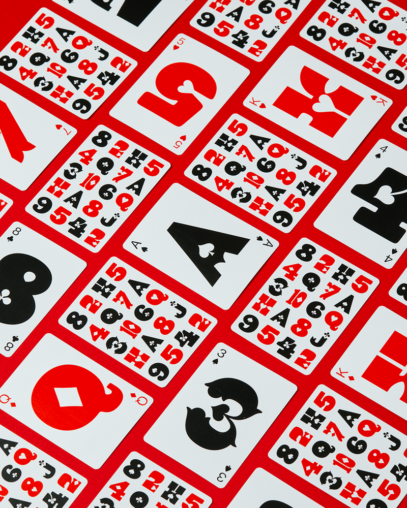 Just Type Playing Cards (ONLINE ORDER ONLY)