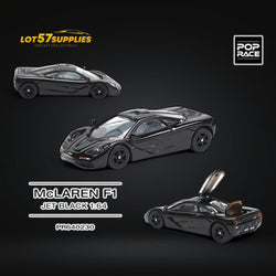 (Pre-Order) Pop Race McLaren F1 Jet Black 1:64 (ONLINE ORDER ONLY)
