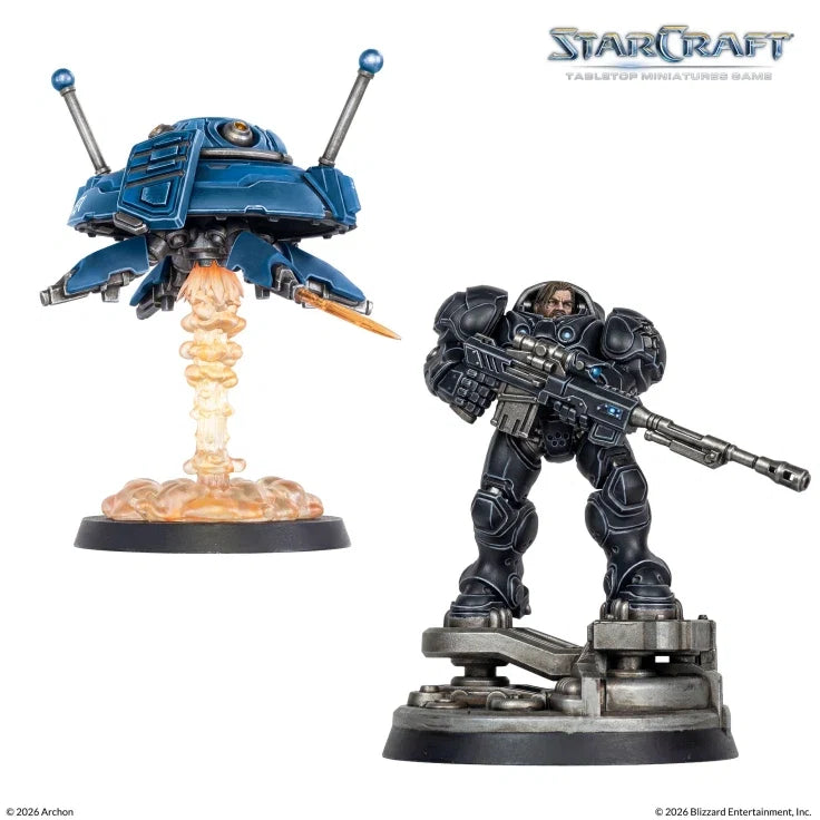 StarCraft The Miniatures Game: Terran: Jim Raynor Hero Expansion Set (ONLINE ORDER ONLY)
