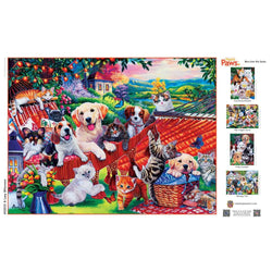 Playful Paws - A Lazy Afternoon 300 Piece EZ Grip Jigsaw Puzzle (ONLINE ORDER ONLY)