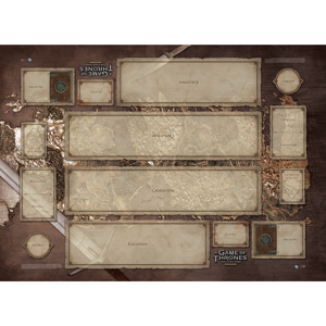 A Game of Thrones LCG: Westeros Two-Player Gamemat (ONLINE ORDER ONLY)