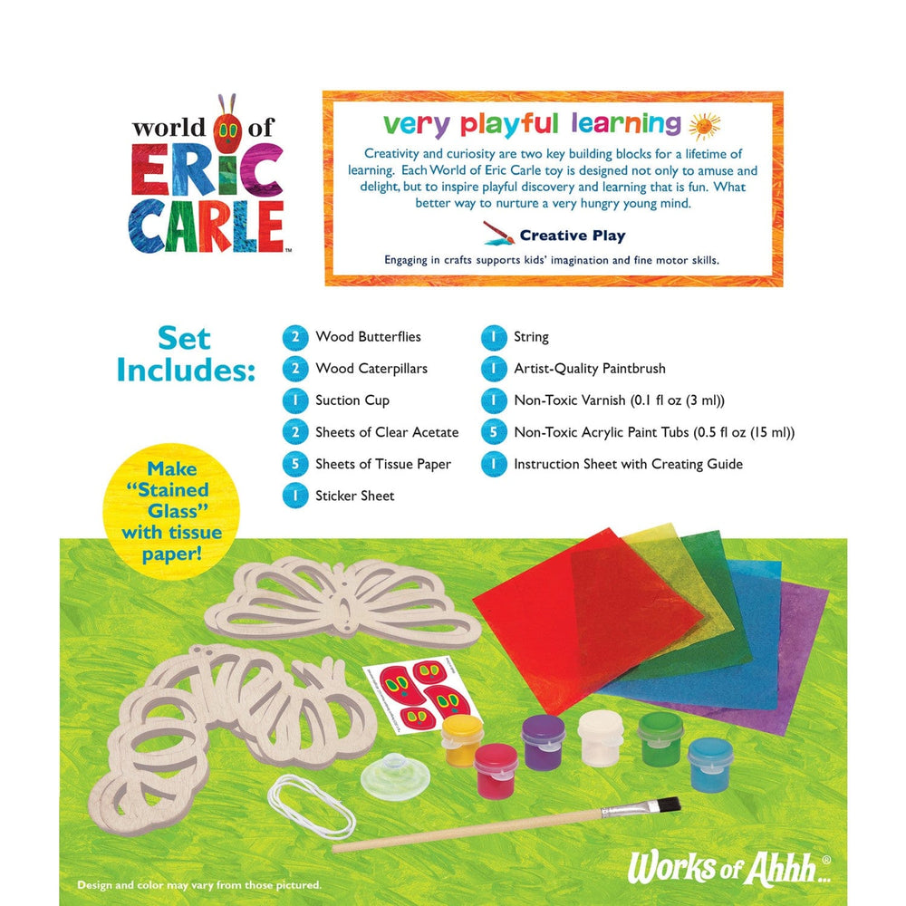 Eric Carle - Suncatcher Wood Paint Kit (ONLINE ORDER ONLY)