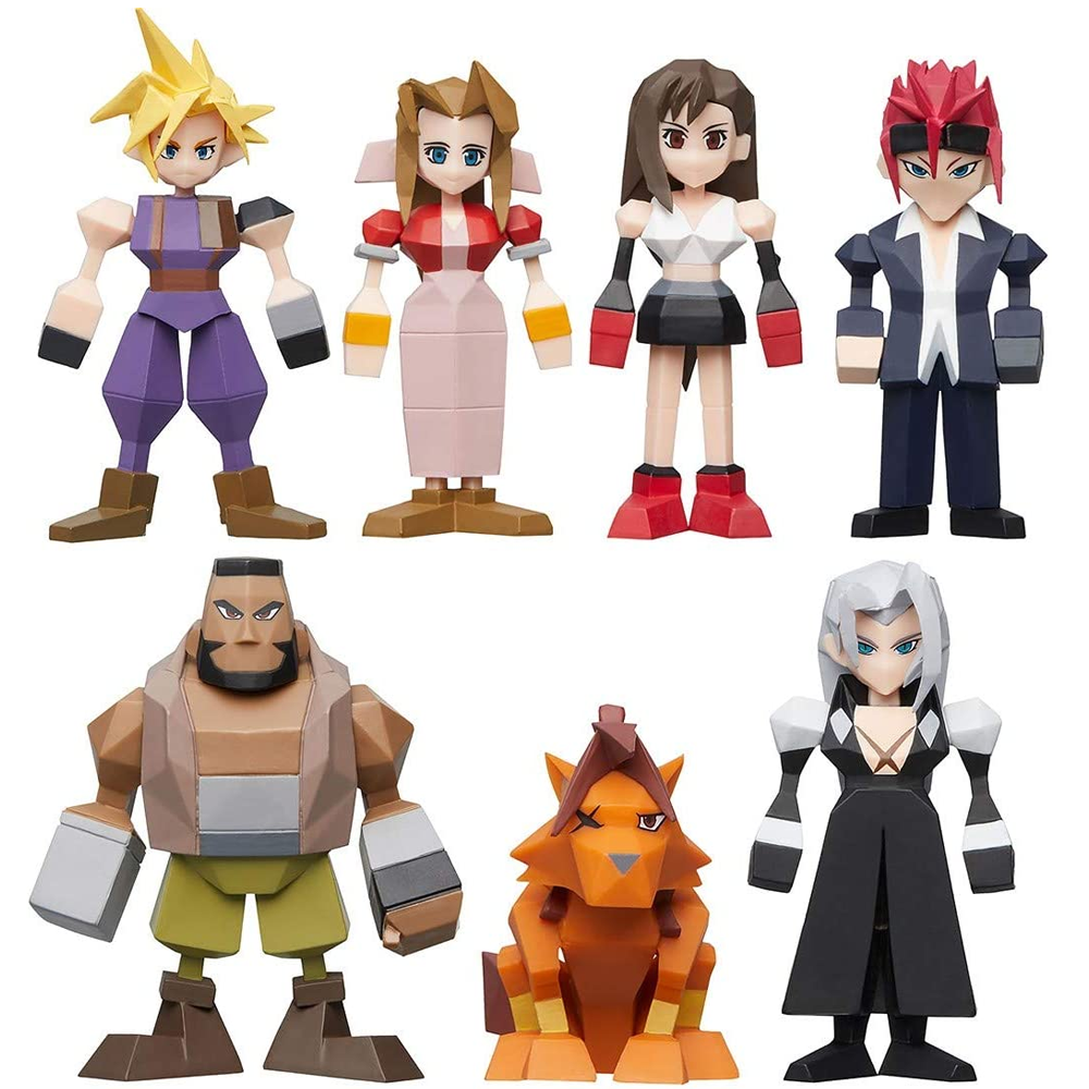 SQUARE ENIX: Final Fantasy 7 - FINAL FANTASY VII Polygon Figure Set (ONLINE ORDER ONLY)