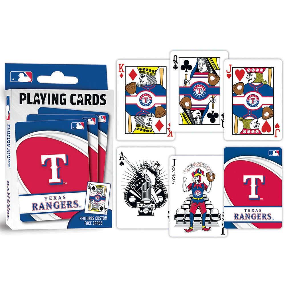 Texas Rangers Playing Cards - 54 Card Deck (ONLINE ORDER ONLY)