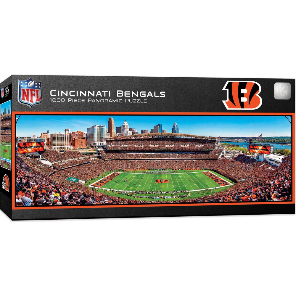Cincinnati Bengals - 1000 Piece Panoramic Jigsaw Puzzle (ONLINE ORDER ONLY)
