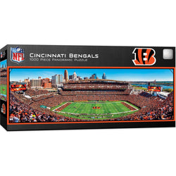 Cincinnati Bengals - 1000 Piece Panoramic Jigsaw Puzzle (ONLINE ORDER ONLY)