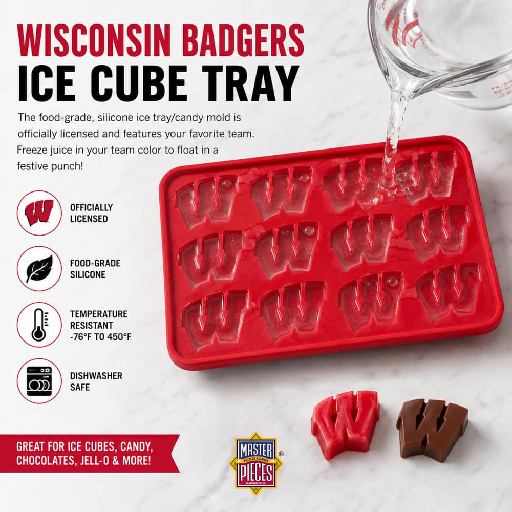 Wisconsin Badgers Ice Cube Tray