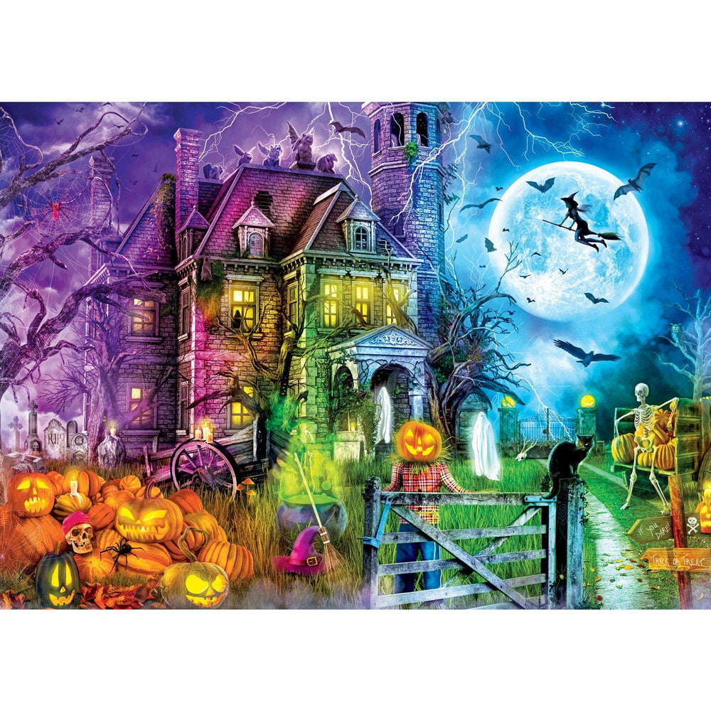 Glow in the Dark - Halloween Terrors 500 Piece Jigsaw Puzzle (ONLINE ORDER ONLY)