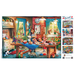 Home Sweet Home - Baking Bread 500 Piece Jigsaw Puzzle (ONLINE ORDER ONLY)