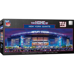 New York Giants - Stadium View 1000 Piece Panoramic Jigsaw Puzzle (ONLINE ORDER ONLY)