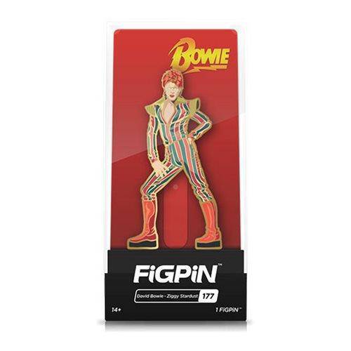 FiGPiN #177 David Bowie as Ziggy Stardust FiGPiN Enamel Pin (Online Order Only)
