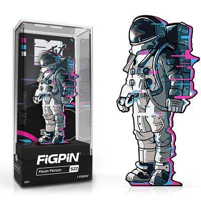 FiGPiN #522 - MTV - Moon Person  Enamel Pin (Online Order Only)