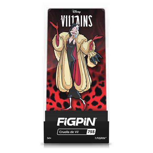 FiGPiN Enamel Pin - Disney Villains - Select Figure(s) (Online Order Only)