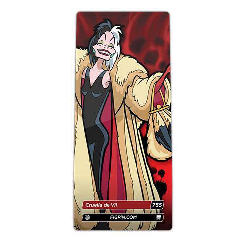 FiGPiN Enamel Pin - Disney Villains - Select Figure(s) (Online Order Only)