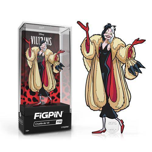 FiGPiN Enamel Pin - Disney Villains - Select Figure(s) (Online Order Only)