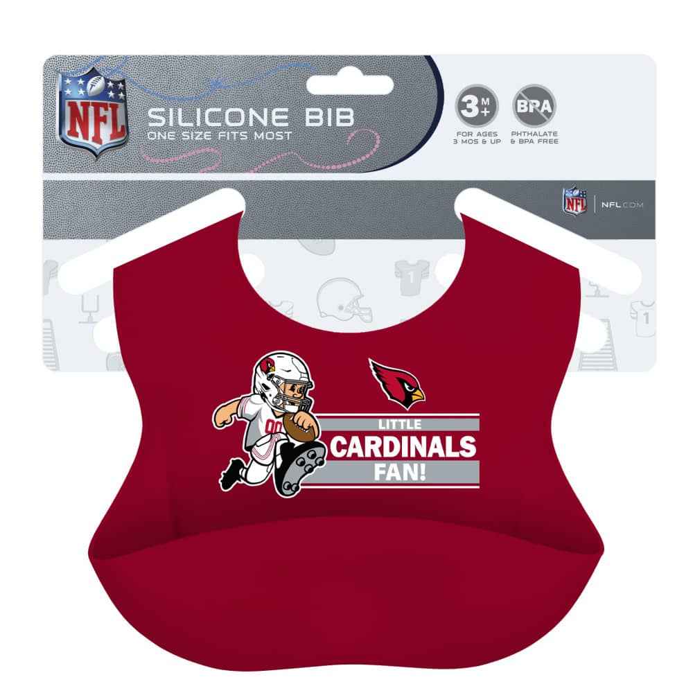 Arizona Cardinals - NFL Silicone Bib (ONLINE ORDER ONLY)