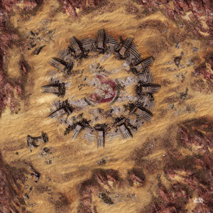 Star Wars: Legion - Desert Ruins Game Mat (ONLINE ORDER ONLY)