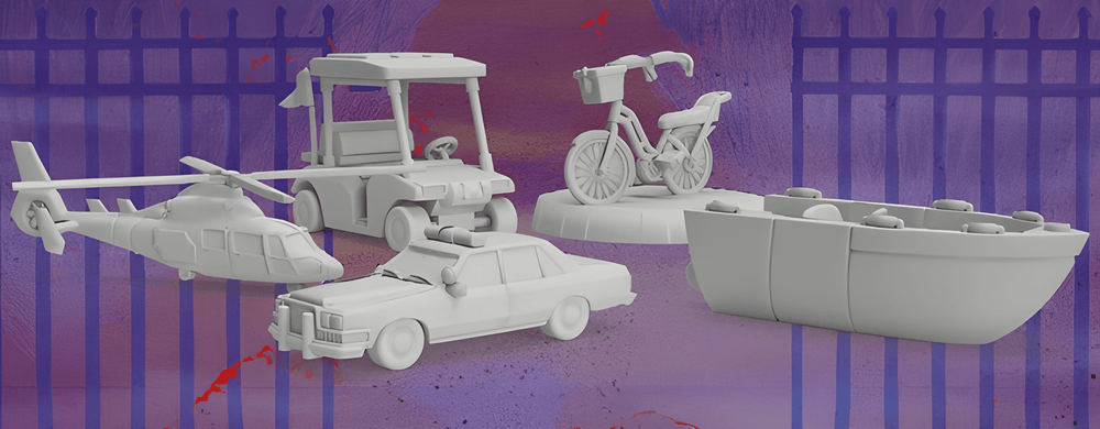 Final Girl: Vehicle Miniatures Box (Series 1) (ONLINE ORDER ONLY)
