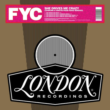 Fine Young Cannibals - She Drives Me Crazy (Cerrone & Dimitri From Paris Remixes) [Vinyl] (ONLINE ORDER ONLY)