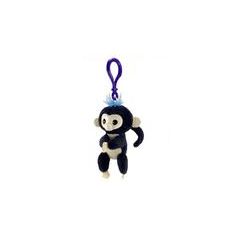 Fingerlings Plush Clip On - Black (Online Order Only)