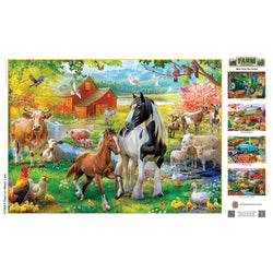 Farm & Country - Down on Maple Lane 1000 Piece Jigsaw Puzzle (ONLINE ORDER ONLY)