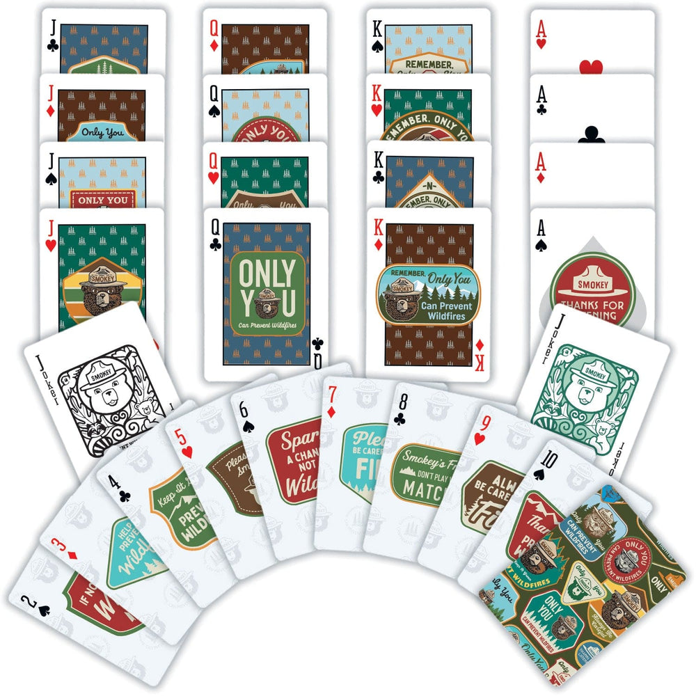 Smoky Bear Playing Cards  - 54 Card Deck (ONLINE ORDER ONLY)