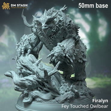 Firalyn, Fey Touched Owlbear (Online Order Only)