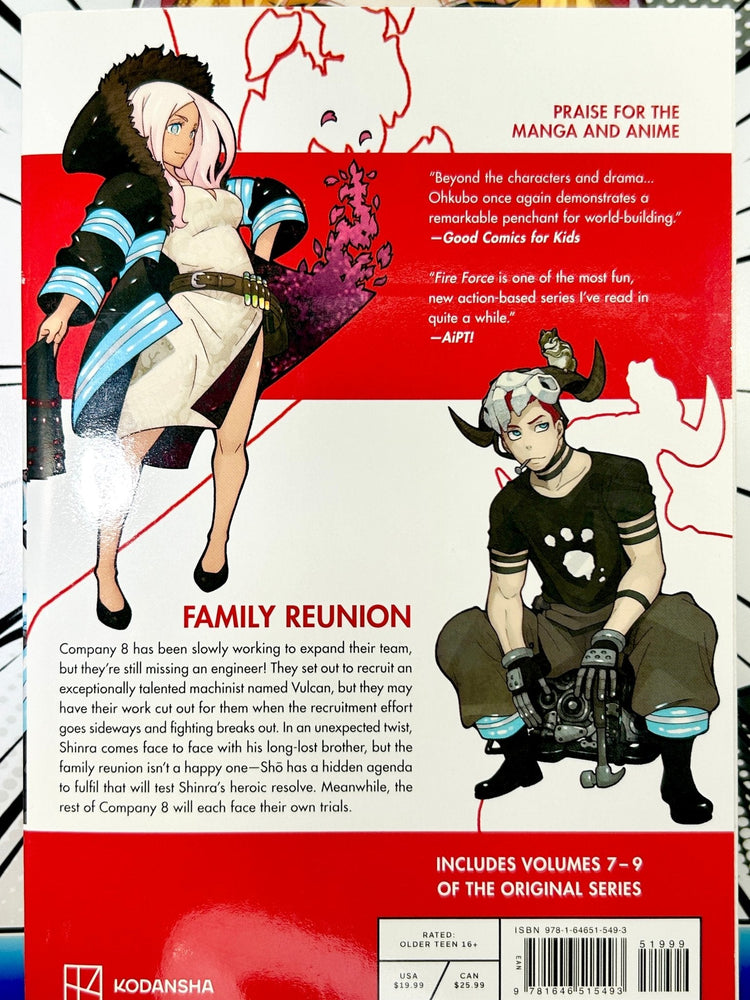 Fire Force Vol 3 Omnibus (Online Order Only)
