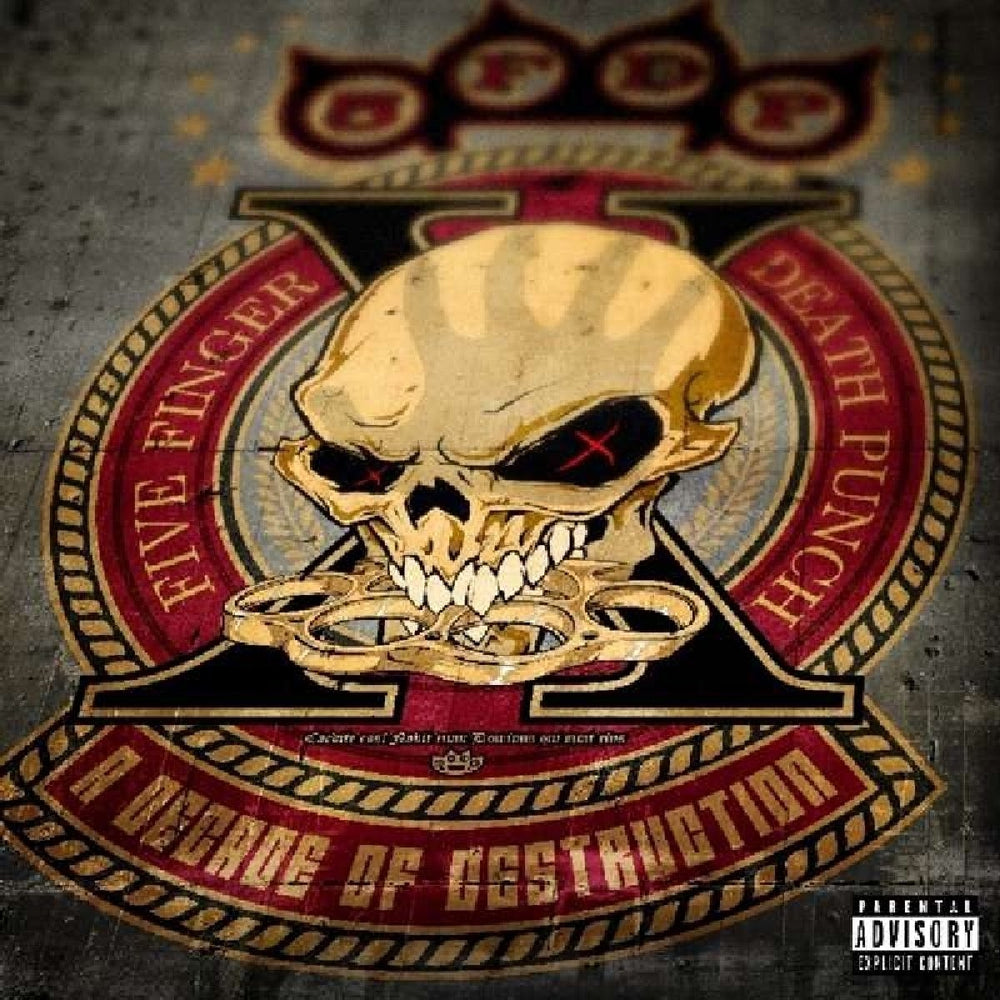 Five Finger Death Punch - A Decade Of Destruction [Explicit Content] (Crimson Red, Limited Edition, Gatefold LP Jacket) (2 Lp's) [Vinyl] (ONLINE ORDER ONLY)