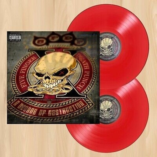 Five Finger Death Punch - A Decade Of Destruction [Explicit Content] (Crimson Red, Limited Edition, Gatefold LP Jacket) (2 Lp's) [Vinyl] (ONLINE ORDER ONLY)