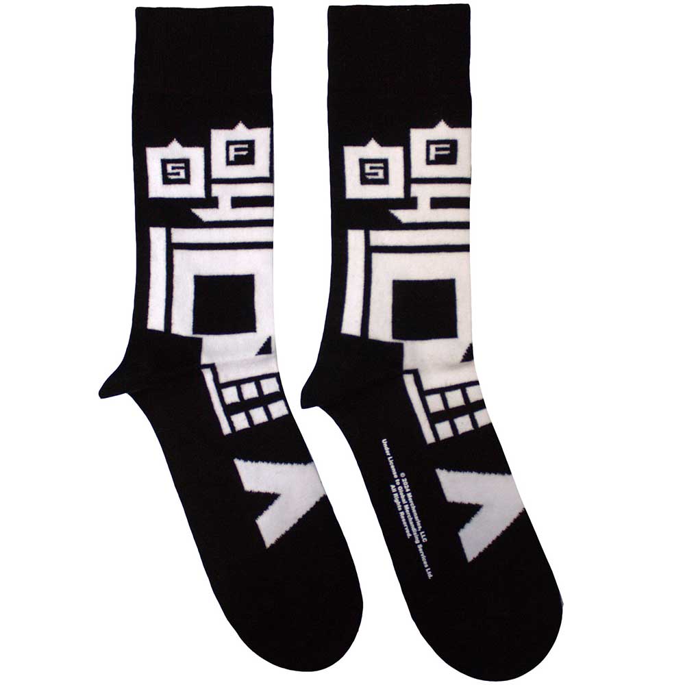 Pixeled Skull [Socks] (ONLINE ORDER ONLY)