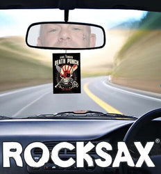 Rocksax - Five Finger Death Punch - Got Your Six Logo - Air Freshener [Air Freshener] (ONLINE ORDER ONLY)