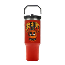 Five Nights at Freddy's 40 oz Stainless Steel Tumbler with Handle (Online Order Only)