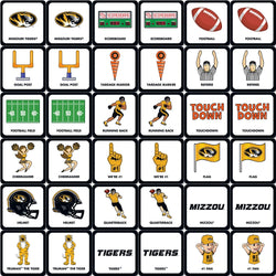 Missouri Tigers Matching Game