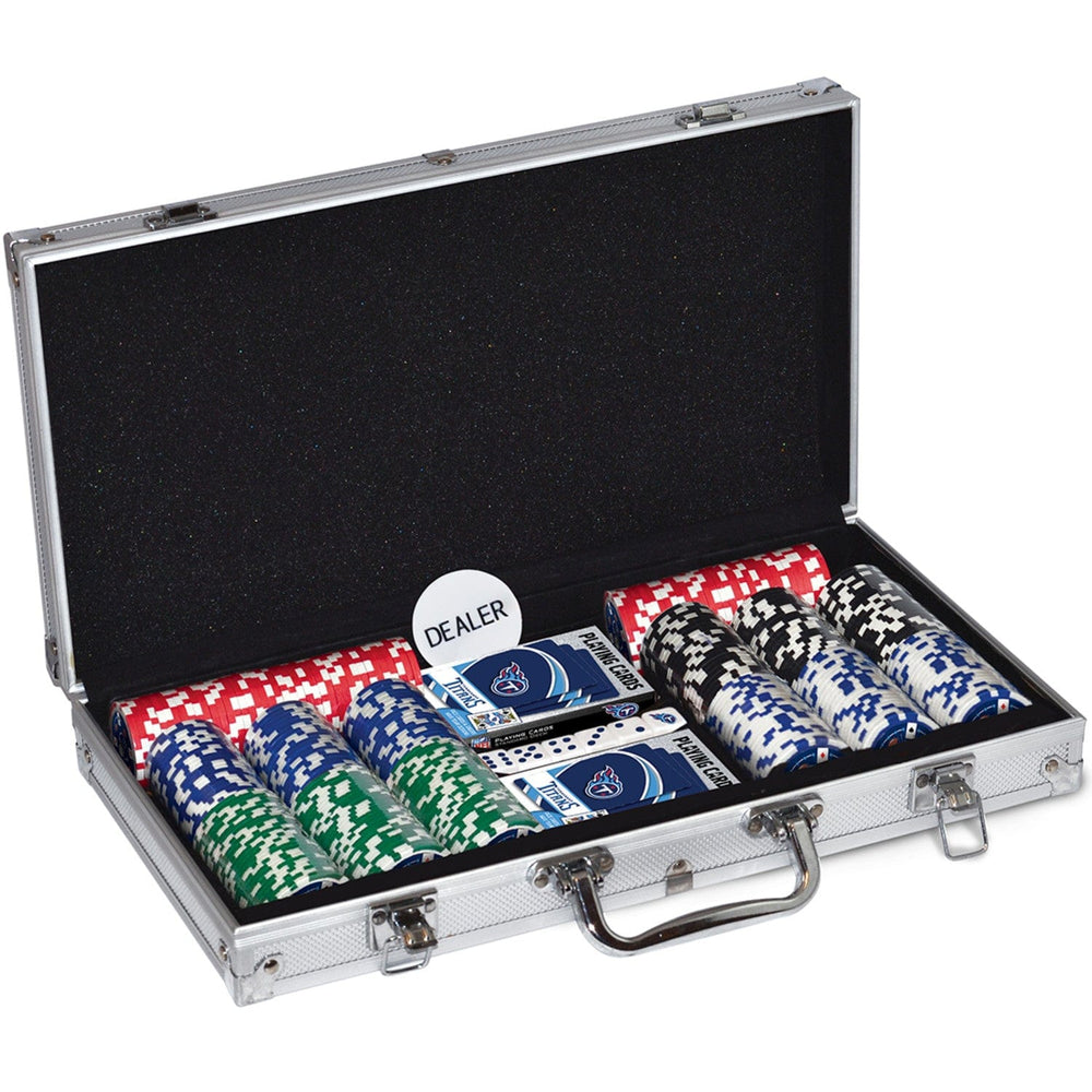 Tennessee Titans 300 Piece Poker Set (ONLINE ORDER ONLY)