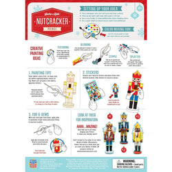 Holiday Craft Kit - Nutcracker Prince Wood Craft & Paint Kit (ONLINE ORDER ONLY)