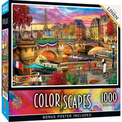 Colorscapes - Paris, City of Love 1000 Piece Jigsaw Puzzle