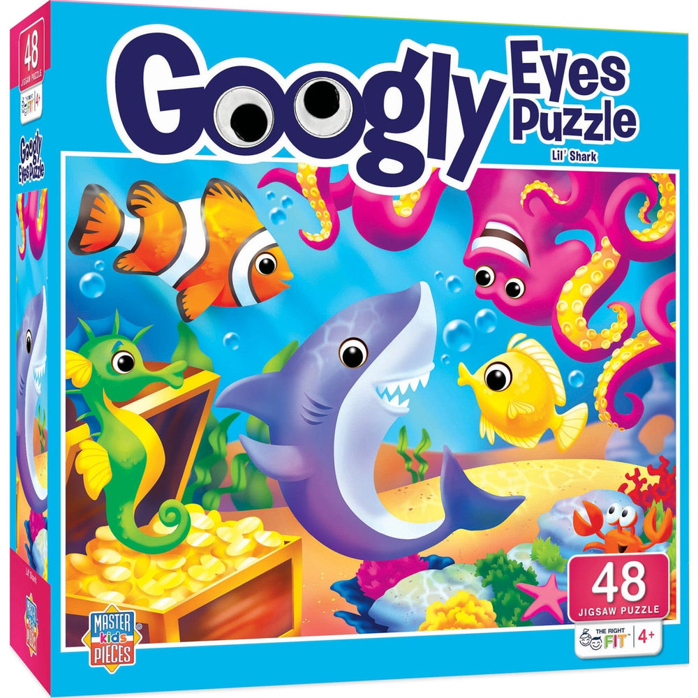 Googly Eyes - Lil Shark & Friends 48 Piece Jigsaw Puzzle (ONLINE ORDER ONLY)