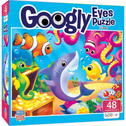 Googly Eyes - Lil Shark & Friends 48 Piece Jigsaw Puzzle (ONLINE ORDER ONLY)