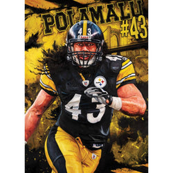 Legends of the Game - Troy Polamalu 500 Piece Jigsaw Puzzle (ONLINE ORDER ONLY)