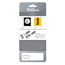Pittsburgh Steelers - Pacifier Clip 2-Pack (ONLINE ORDER ONLY)