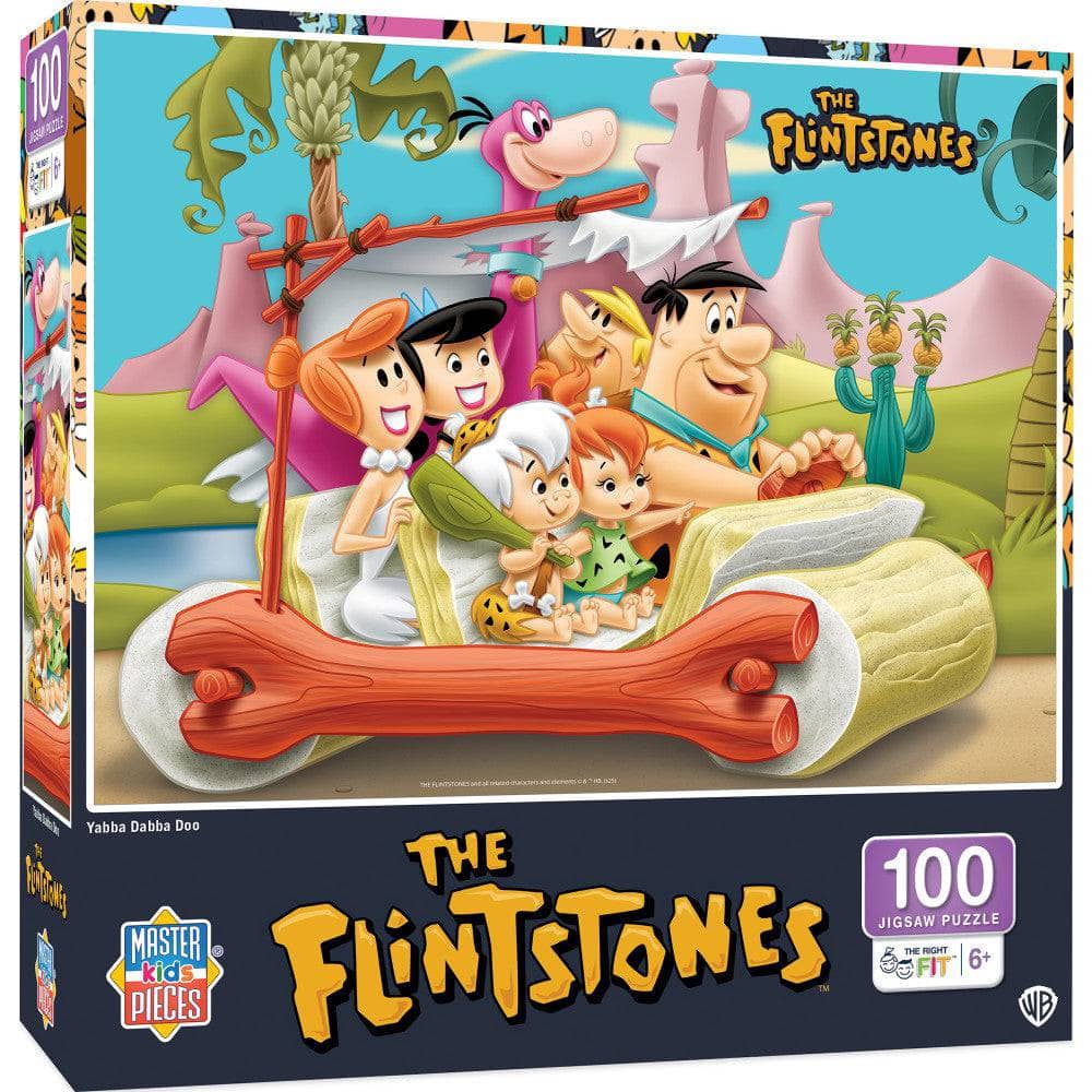 The Flintstones - Yabba Dabba Doo 100 Piece Jigsaw Puzzle (ONLINE ORDER ONLY)