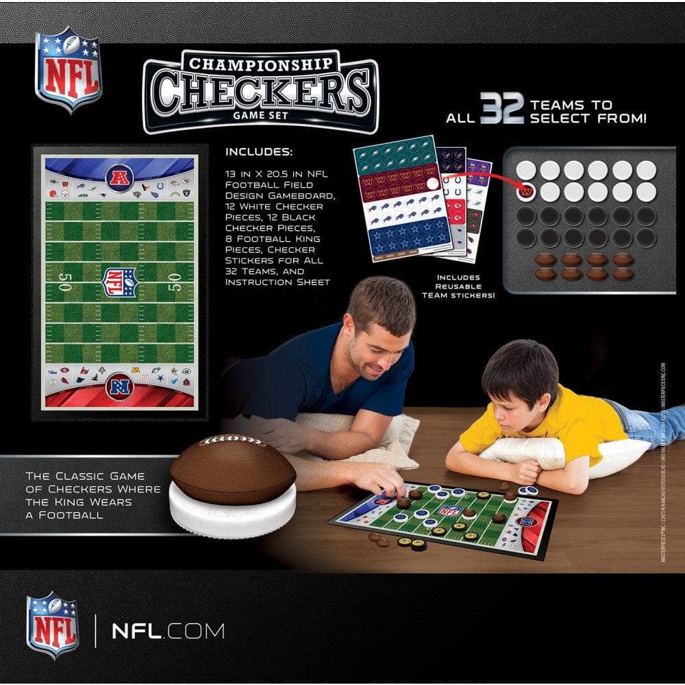 NFL - League Checkers Board Game (ONLINE ORDER ONLY)