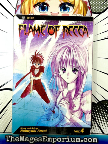 Flame of Recca Vol 4 Ex Library (Online Order Only)