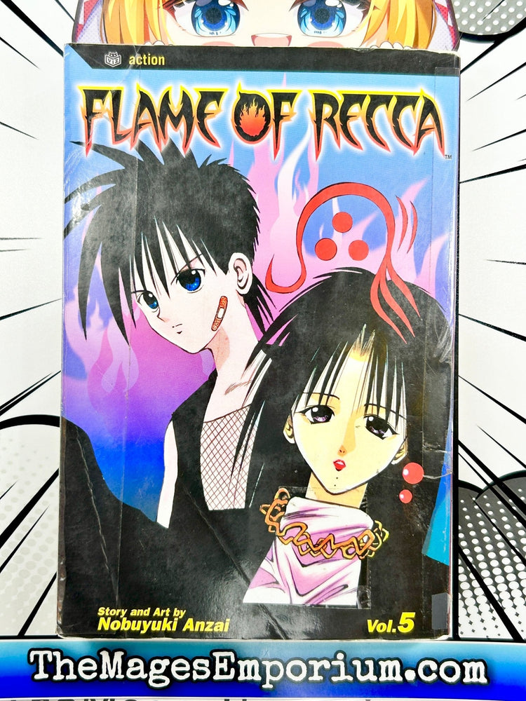 Flame of Recca Vol 5 Ex Library (Online Order Only)