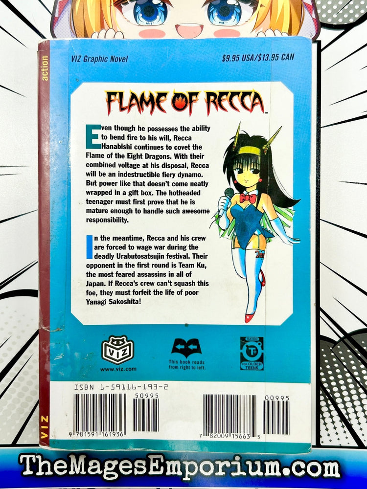 Flame of Recca Vol 5 Ex Library (Online Order Only)