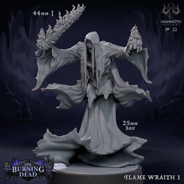 Flame Wraith: Sculpt 1 (Online Only)