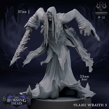 Flame Wraith: Sculpt 3 (Online Only)