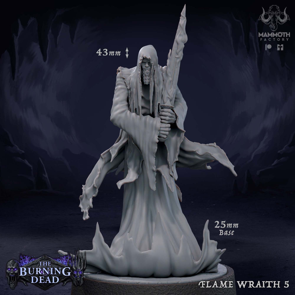 Flame Wraith: Sculpt 5 (Online Order Only)